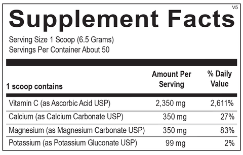 Buffered C Lemon Powder