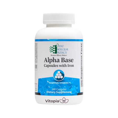 Alpha Base Capsules with Iron