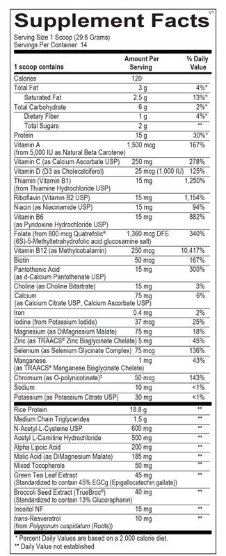 MitoCORE Protein Blend Lemon