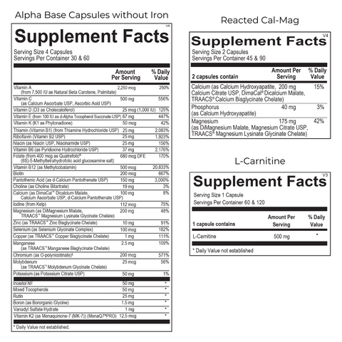 Nutrient Replete Bundle: Formula #3 (OMP)